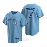 Camiseta Beisbol Hombre Toronto Blue Jays Reese Mcguire Alterno Replica Azul