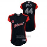 Camiseta Beisbol Mujer Chicago Cubs 2019 All Star Workout National League Anthony Rizzo Azul