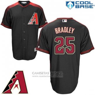 Camiseta Beisbol Hombre Arizona Diamondbacks 25 Archie Bradley Negro Cool Base