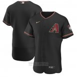 Camiseta Beisbol Hombre Arizona Diamondbacks Alterno Autentico Negro
