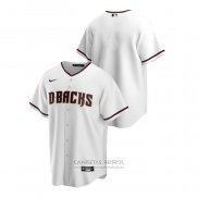 Camiseta Beisbol Hombre Arizona Diamondbacks Replica Primera Blanco