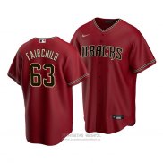 Camiseta Beisbol Hombre Arizona Diamondbacks Stuart Fairchild Replica Rojo
