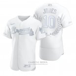 Camiseta Beisbol Hombre Atlanta Braves Chipper Jones Awards Collection NL MVP Blanco