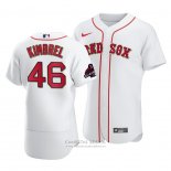 Camiseta Beisbol Hombre Boston Red Sox Craig Kimbrel Blanco