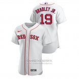 Camiseta Beisbol Hombre Boston Red Sox Jackie Bradley Jr. Autentico Blanco