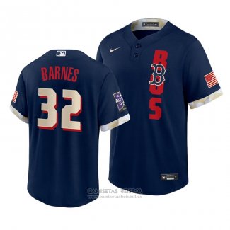 Camiseta Beisbol Hombre Boston Red Sox Matt Barnes 2021 All Star Replica Azul