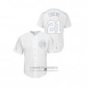 Camiseta Beisbol Hombre Chicago Cubs Tony Kemp 2019 Players Weekend Chieng Replica Blanco