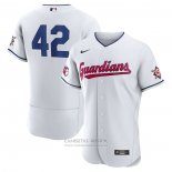 Camiseta Beisbol Hombre Cleveland Guardians Jackie Robinson Autentico Blanco