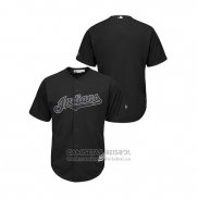 Camiseta Beisbol Hombre Cleveland Indians 2019 Players Weekend Replica Negro