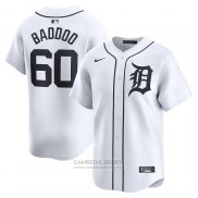 Camiseta Beisbol Hombre Detroit Tigers Akil Baddoo Primera Limited Blanco