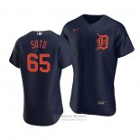 Camiseta Beisbol Hombre Detroit Tigers Gregory Soto Autentico Azul