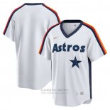 Camiseta Beisbol Hombre Houston Astros Primera Cooperstown Collection Logo Blanco