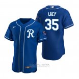 Camiseta Beisbol Hombre Kansas City Royals Asa Lacy Alterno Autentico Azul