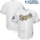 Camiseta Beisbol Hombre Kansas City Royals Blanco Cool Base