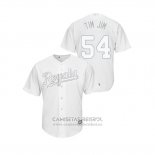 Camiseta Beisbol Hombre Kansas City Royals Tim Hill 2019 Players Weekend Tim Jim Replica Blanco