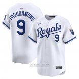 Camiseta Beisbol Hombre Kansas City Royals Vinnie Pasquantino Primera Limited Blanco