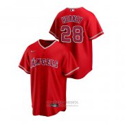 Camiseta Beisbol Hombre Los Angeles Angels Andrew Heaney Replica Alterno Rojo