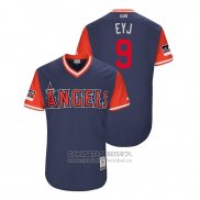 Camiseta Beisbol Hombre Los Angeles Angels Eric Young Jr. 2018 LLWS Players Weekend Eyj Azul