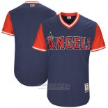 Camiseta Beisbol Hombre Los Angeles Angels Players Weekend 2017 Personalizada Azul