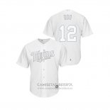 Camiseta Beisbol Hombre Minnesota Twins Jake Odorizzi 2019 Players Weekend Replica Blanco