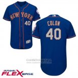 Camiseta Beisbol Hombre New York Mets 40 Bartolo Colon Flex Base