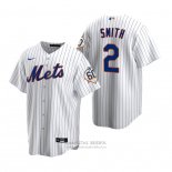 Camiseta Beisbol Hombre New York Mets Dominic Smith Replica Blanco