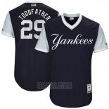 Camiseta Beisbol Hombre New York Yankees 2017 Little League World Series Todd Frazier Azul