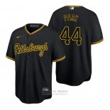 Camiseta Beisbol Hombre Pittsburgh Pirates Hoy Park Replica Negro