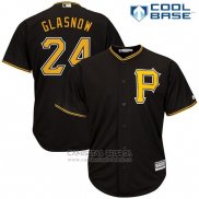 Camiseta Beisbol Hombre Pittsburgh Pirates Tyler Glasnow Negro Cool Base