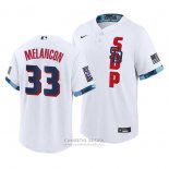 Camiseta Beisbol Hombre San Diego Padres Mark Melancon 2021 All Star Replica Blanco