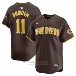 Camiseta Beisbol Hombre San Diego Padres Yu Darvish Segunda Limited Marron