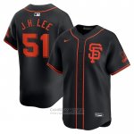 Camiseta Beisbol Hombre San Francisco Giants Jung Hoo Lee Alterno Limited Negro Camiseta Beisbol Hombre San Francisco Giants Jung Hoo Lee Alterno Limited Negro