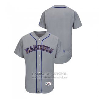 Camiseta Beisbol Hombre Seattle Mariners Turn Back The Clock 1989 Autentico Gris