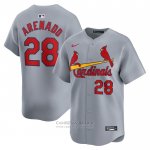 Camiseta Beisbol Hombre St. Louis Cardinals Nolan Arenado Segunda Limited Gris Camiseta Beisbol Hombre St. Louis Cardinals Nolan Arenado Segunda Limited Gris