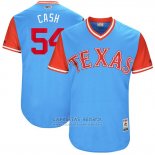 Camiseta Beisbol Hombre Texas Rangers 2017 Little League World Series Andrew Cashner Azul