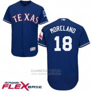 Camiseta Beisbol Hombre Texas Rangers Mitch Moreland Autentico Collection Flex Base