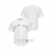 Camiseta Beisbol Hombre Toronto Blue Jays 2019 Players Weekend Replica Blanco1