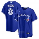 Camiseta Beisbol Hombre Toronto Blue Jays Cavan Biggio Replica Azul
