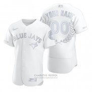 Camiseta Beisbol Hombre Toronto Blue Jays Personalizada Awards Collection Blanco