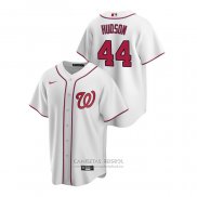 Camiseta Beisbol Hombre Washington Nationals Daniel Hudson Replica Primera Blanco