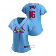 Camiseta Beisbol Mujer St. Louis Cardinals Daniel Poncedeleon 2018 LLWS Players Weekend Poncedeleon Rojo