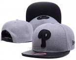 Gorra Philadelphia Phillies Gris Negro