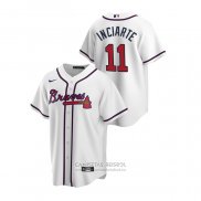 Camiseta Beisbol Hombre Atlanta Braves Ender Inciarte 2020 Replica Primera Blanco