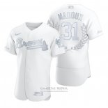 Camiseta Beisbol Hombre Atlanta Braves Greg Maddux Awards Collection NL Cy Young Blanco