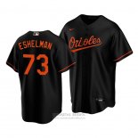 Camiseta Beisbol Hombre Baltimore Orioles Thomas Eshelman Replica Negro