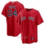 Camiseta Beisbol Hombre Boston Red Sox David Ortiz Alterno Replica Rojo