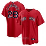 Camiseta Beisbol Hombre Boston Red Sox J.d. Martinez Replica Road Gris
