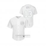 Camiseta Beisbol Hombre Chicago Cubs David Bote 2019 Players Weekend Boat Replica Blanco