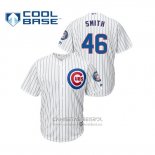 Camiseta Beisbol Hombre Chicago Cubs Lee Smith Cool Base 2019 Hall of Fame Induction Blanco1