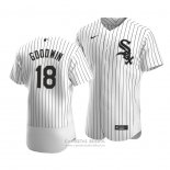 Camiseta Beisbol Hombre Chicago White Sox Brian Goodwin Autentico Primera Blanco